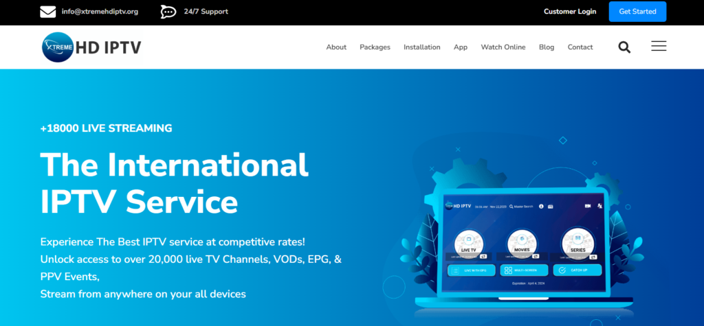 IPTV services with free trial